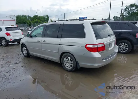 2006 Honda Odyssey Ex-L from USA, damaged, VIN 5FNRL387X6B462741